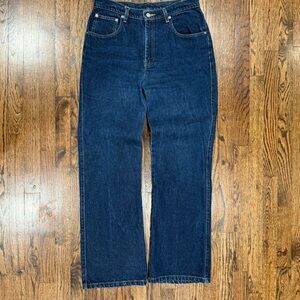 Polo Ralph Lauren Women deep blue flare jean 12x31